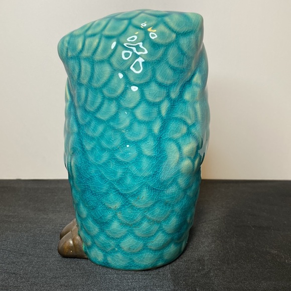 See No Evil Ceramic Owl - Picture 3 of 8
